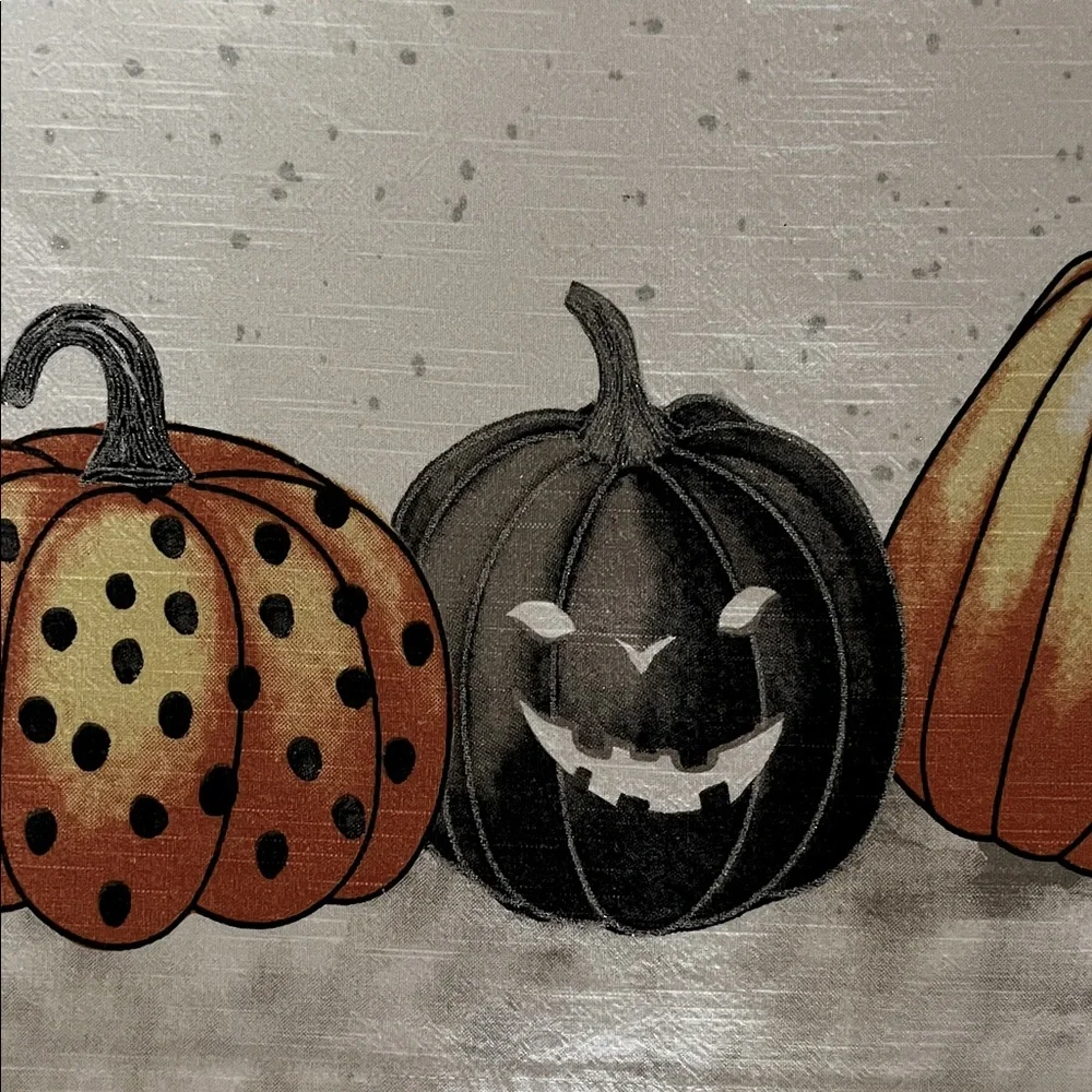 Halloween Pumpkin Tablecloth from Max Studio Home